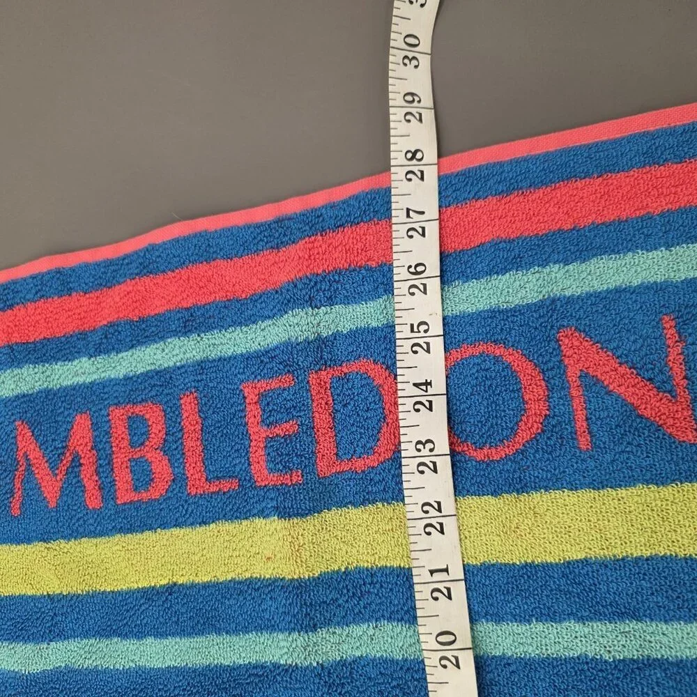 Official Wimbledon 2009 Ladies Towel Multicolor 52x28in